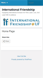 Mobile Screenshot of internationalfriendship.org